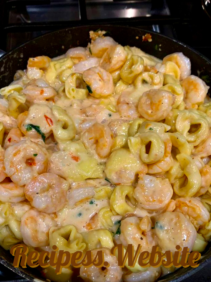 Shrimp Tortellini Alfredo Skillet Recipes Website