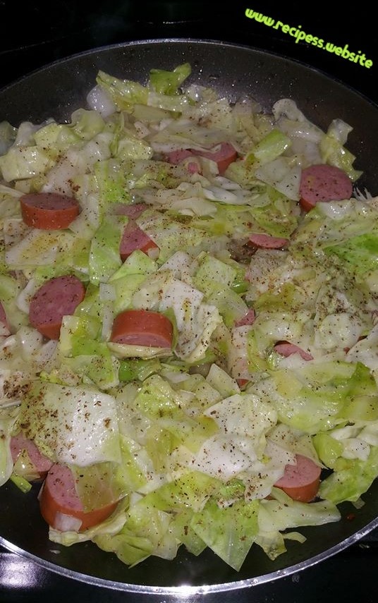 Fried Cabbage And Smoked Sausage - Recipes Website