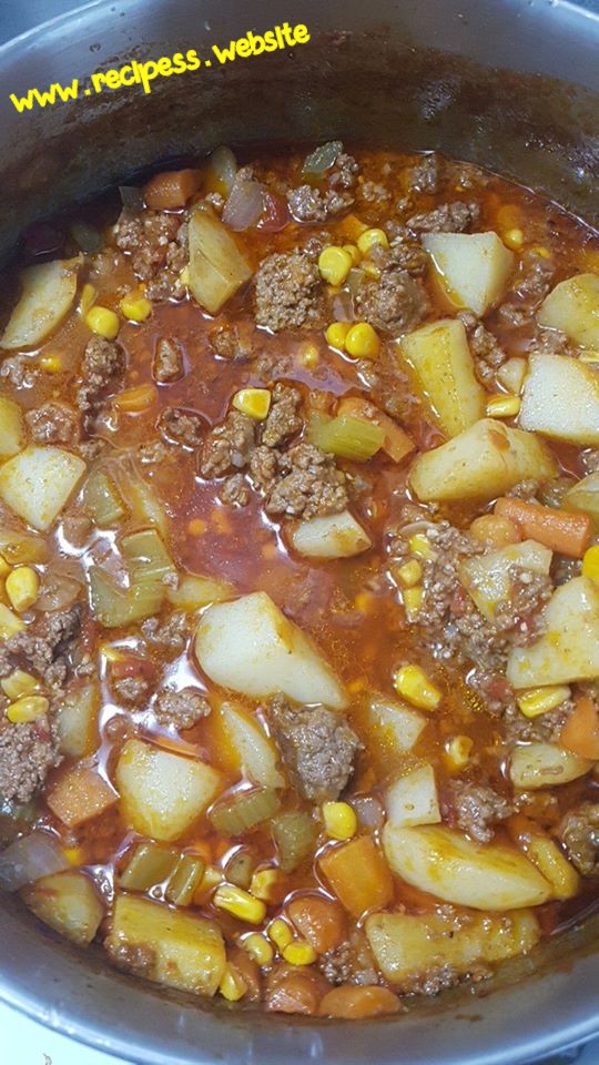 Homemade Hamburger Soup! - Recipes Website