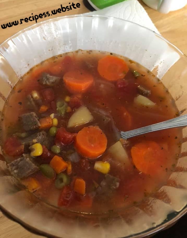Easy Beef Vegetable Soup - Recipes Website