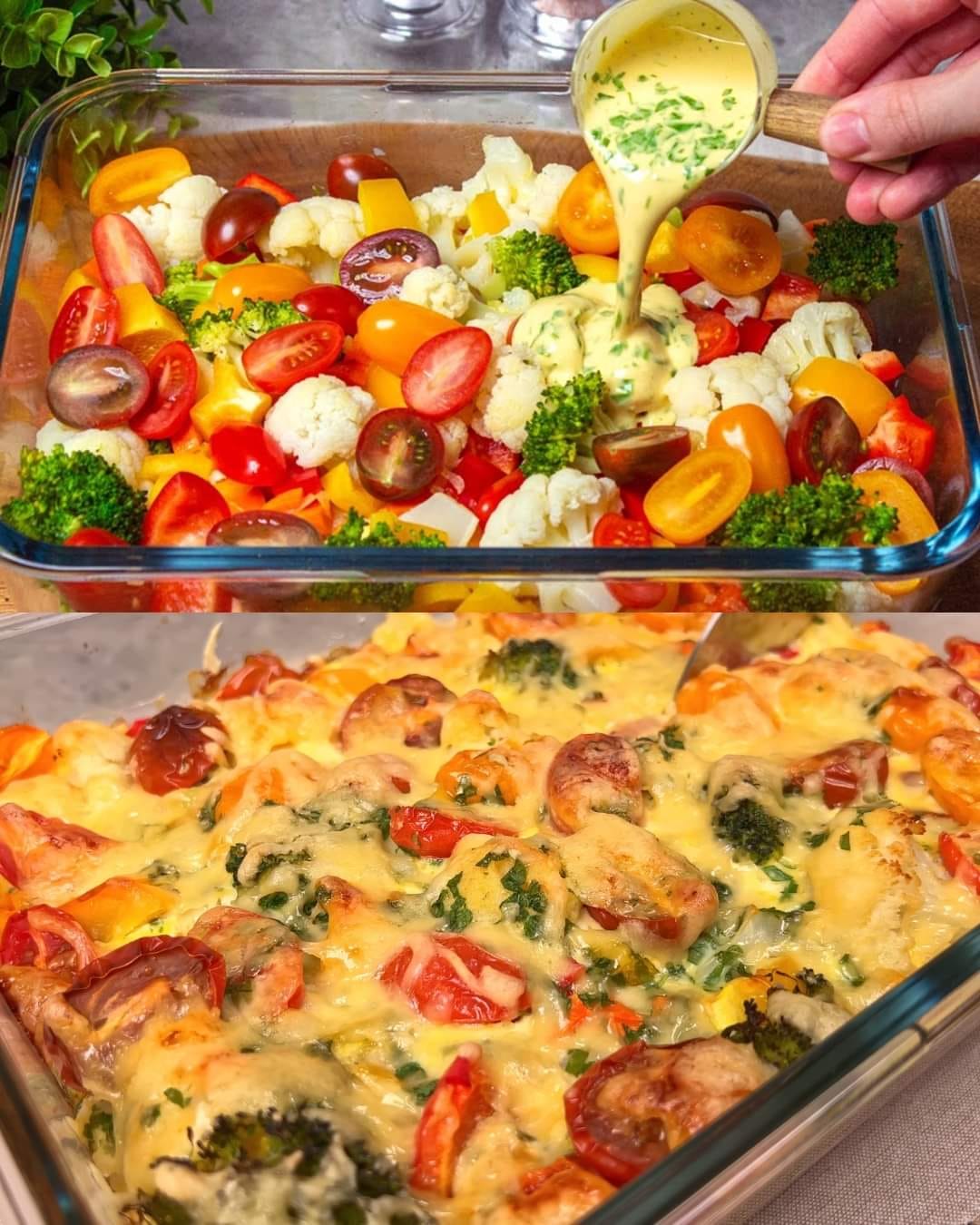Hearty Cauliflower And Broccoli Vegetable Bake Recipe Recipes Website hearty-cauliflower-and-broccoli-vegetable-bake-recipe-recipes-website